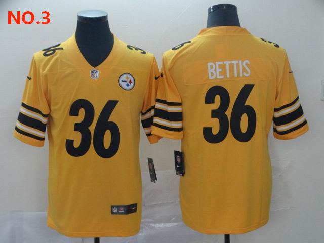 Men's Pittsburgh Steelers #36 Jerome Bettis Jersey Jersey NO.3;